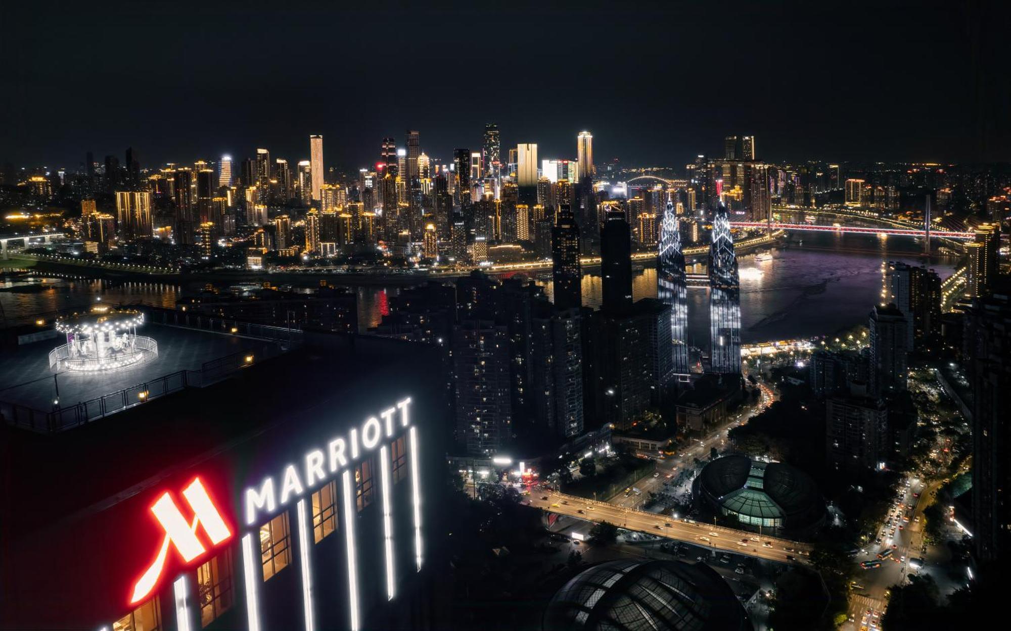 Chongqing Marriott Hotel Exteriér fotografie
